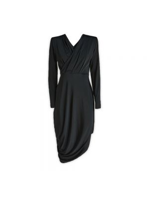Sukienka midi Giorgio Armani czarna