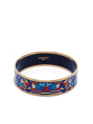 Bracelet à imprimé Hermès bleu
