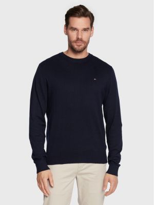 Džemper od kašmira Tommy Hilfiger plava