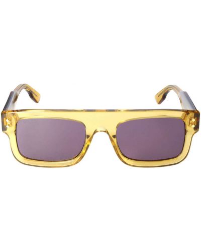 Слънчеви очила Gucci жълто