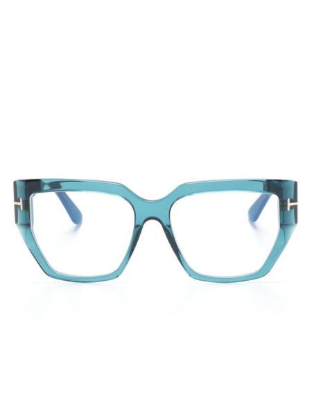 Oversize очила Tom Ford Eyewear синьо