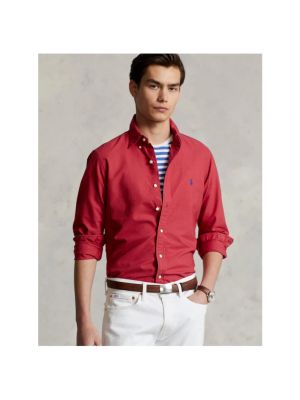 Camisa slim fit Polo Ralph Lauren rojo