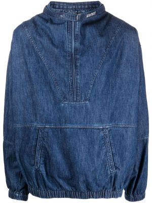 Jeansjacke mit reißverschluss Marant blau