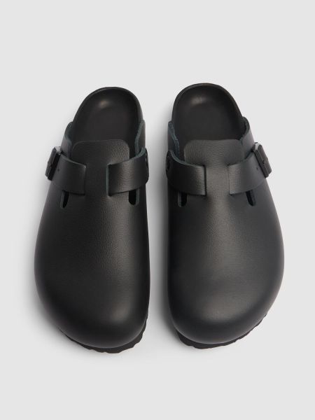 Sandały skórzane Birkenstock czarne