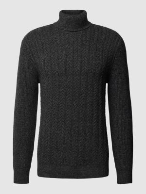 Dzianinowy sweter Esprit Collection czarny