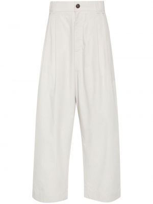 Pantaloni di cotone Studio Nicholson Ltd grigio