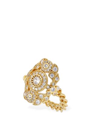 Krištáľový prsteň Zimmermann zlatá