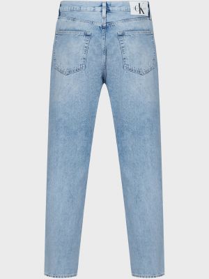 Голубые джинсы скинни Calvin Klein Jeans