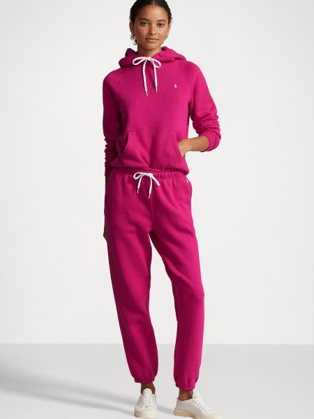 Спортивные штаны Polo Ralph Lauren розовые