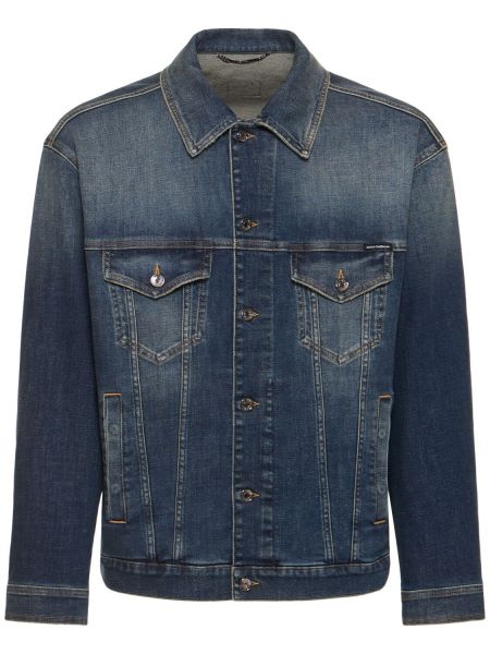 Denimjakke Dolce & Gabbana blå