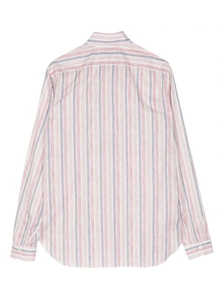 Hemd aus baumwoll Isaia pink
