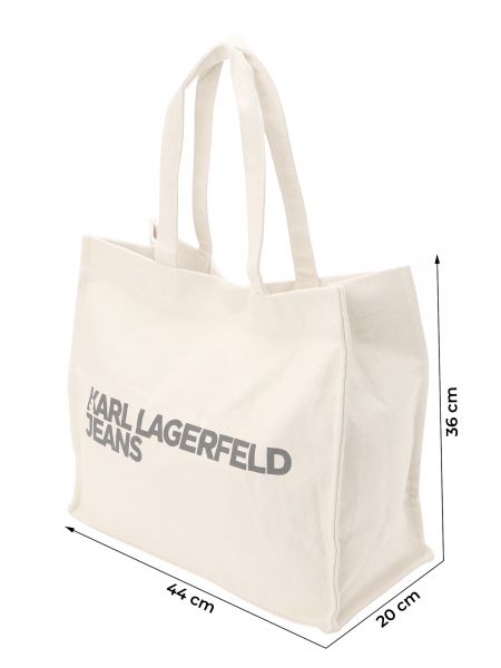 Vlnená nákupná taška Karl Lagerfeld Jeans
