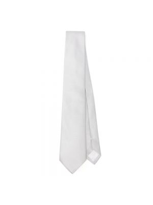 Geflochtene jacquard krawatte Emporio Armani beige