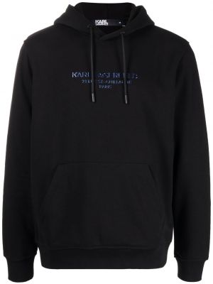 Hoodie Karl Lagerfeld svart