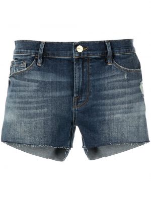 Kratke jeans hlače Frame modra