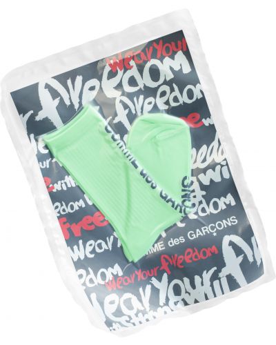 Носки с логотипом Comme Des Garçons, зеленые