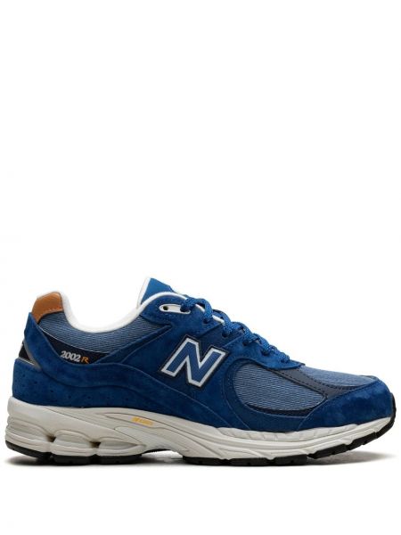 Szarvasbőr sneakers New Balance kék
