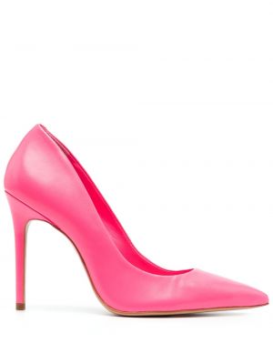 Кожени полуотворени обувки Schutz розово