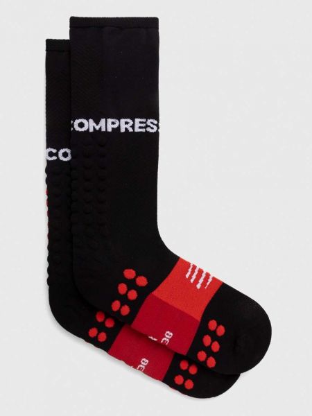 Čarape Compressport crna