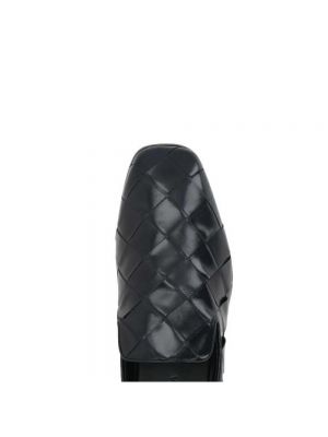 Loafers de cuero Bottega Veneta negro