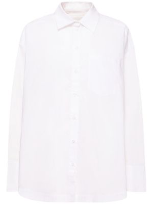 Памучна риза Remain бяло