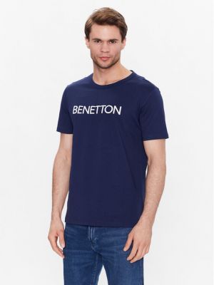 Μπλούζα United Colors Of Benetton μπλε