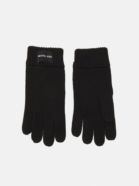 Черные перчатки Michael Kors