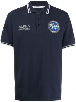 Polo Alpha Industries azul