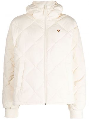 Prošivena pernata jakna Chocoolate bijela