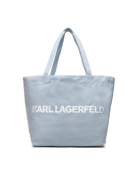 Shopperka bawełniana Karl Lagerfeld