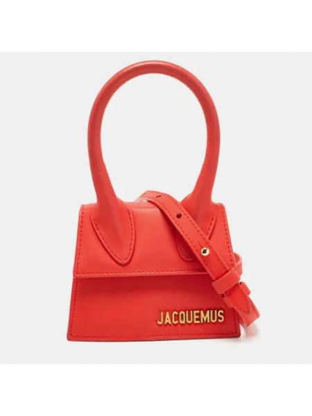 Bolsa de cuero Jacquemus Pre-owned rojo