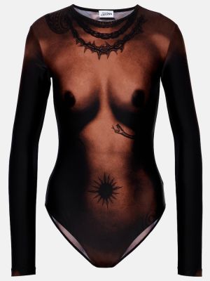 Body de tela jersey Jean Paul Gaultier