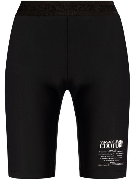 Cykelshorts Versace Jeans Couture sort