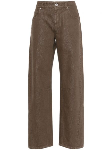 Jeans Brunello Cucinelli brun