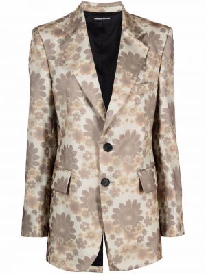 Blazer de flores con estampado Kwaidan Editions