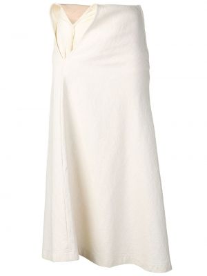 Midi suknja Comme Des Garçons Pre-owned bijela