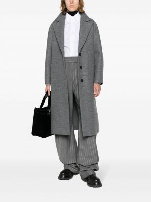 Kabát Harris Wharf London šedý