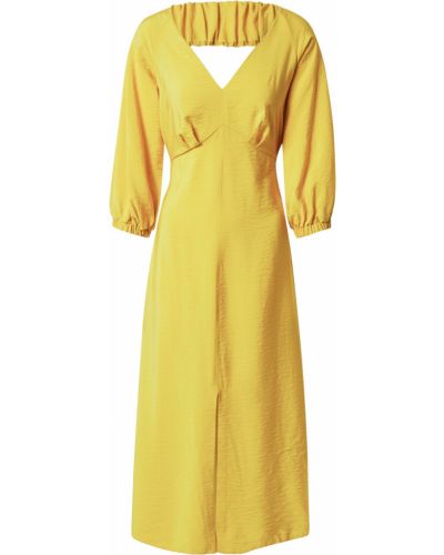 Robe longue Closet London jaune