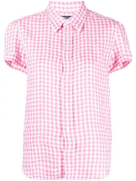 Camisa a cuadros Polo Ralph Lauren rosa