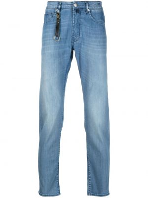 Straight jeans Incotex blau