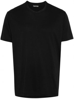 T-krekls ar izšuvumiem Tom Ford melns