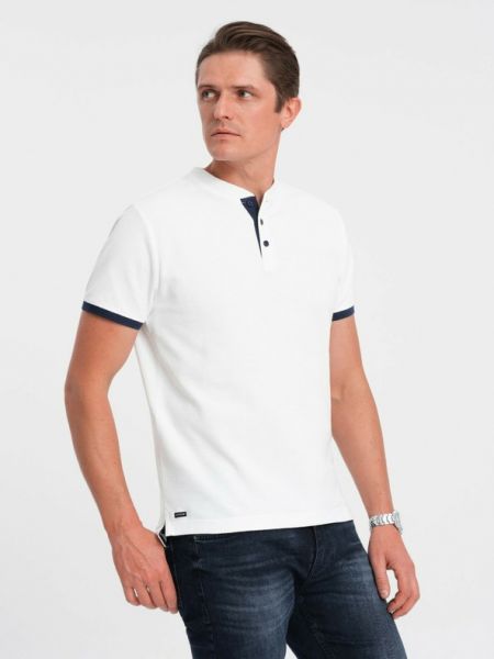 Poloshirt Ombre Clothing weiß