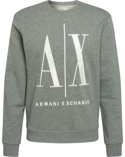 Felpa Armani Exchange grigio