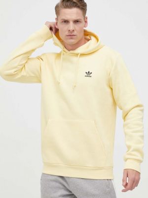 Geacă cu glugă Adidas Originals galben
