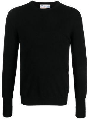 Кашмирен пуловер Ballantyne черно