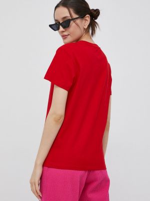 Bavlněné tričko Karl Kani červené