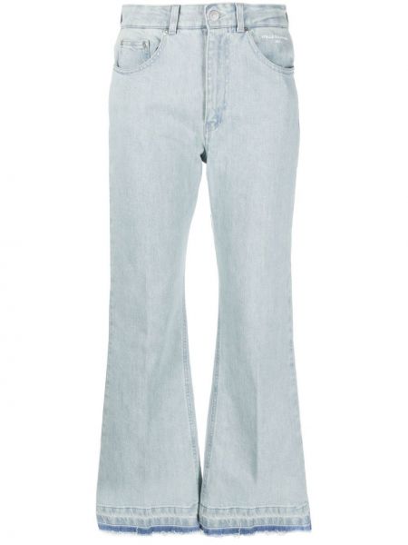 Jeans con motivo a stelle Stella Mccartney blu