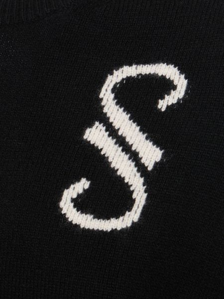 Jacquard džemper od kašmira Proenza Schouler crna