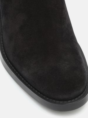 Zomšinės chelsea stiliaus batai Tod's juoda