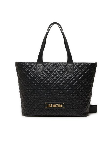 Nakupovalna torba Love Moschino črna